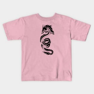 Chinese Style Dragon Tattoo Kids T-Shirt